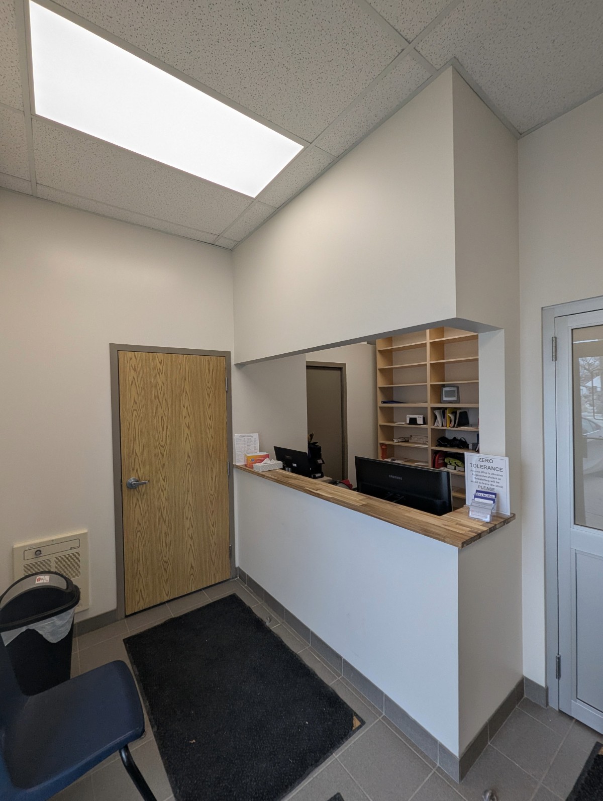 Balmoral clinic reception